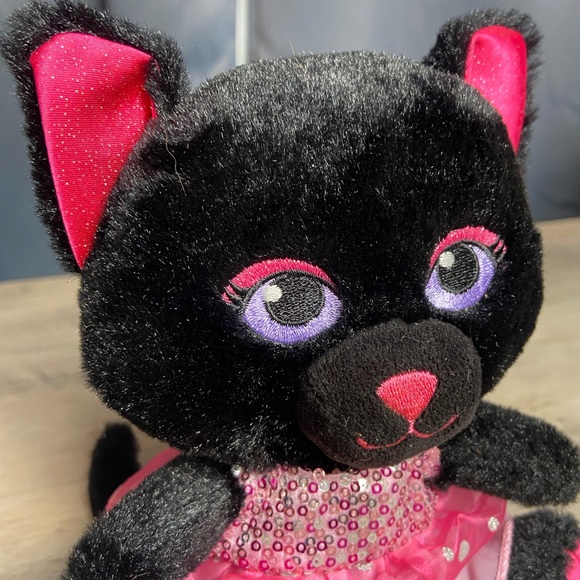 Build‎ a Bear 2014 Buddies LUCK Black Kitty, 9” Halloween Cat - Picture 2 of 8